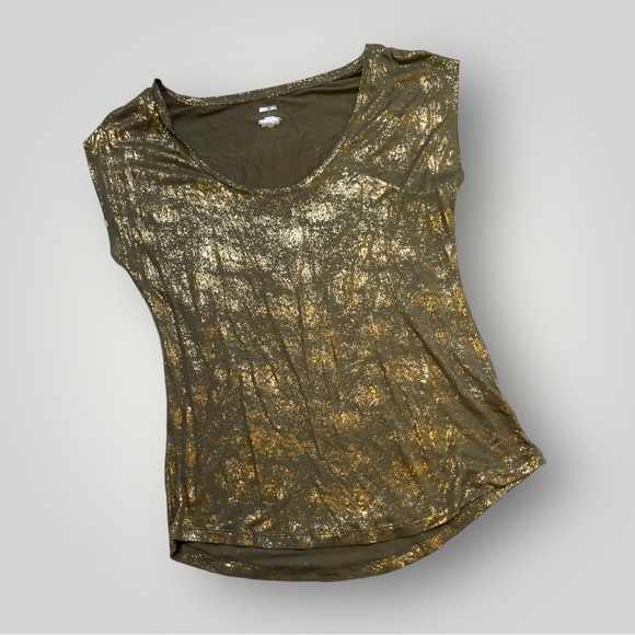 Jennifer Lopez Tops - Jennifer Lopez Green Shimmery Top